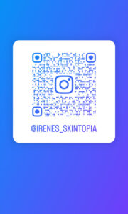 A qr code with the name of an instagram user.